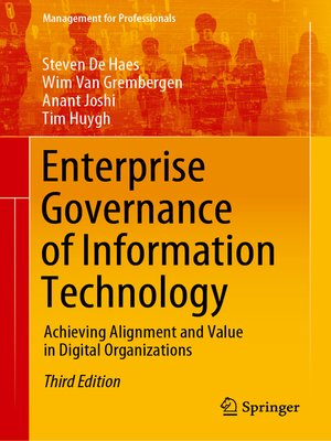 cover image of Enterprise Governance of Information Technology